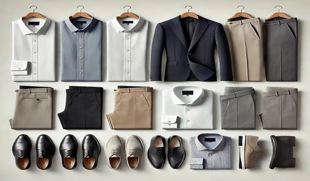 Minimalist Work Wardrobe for Men Being Maverick