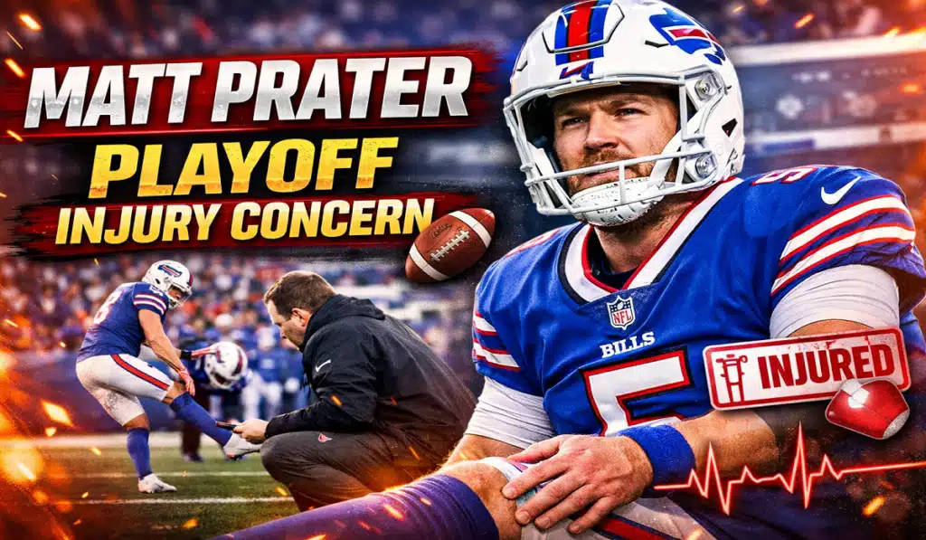 Matt Prater, Quad Muscles & Playoff Drama: When Even Legends Need a Timeout 1 Matt Prater, Quad Muscles & Playoff Drama When Even Legends Need a Timeout